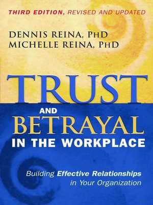 cover image of Trust and Betrayal in the Workplace